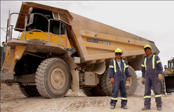 Boilermakers at oil sands.