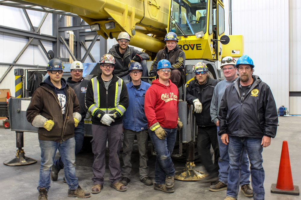 Master Rigger Program Participants - Edmonton, March 11-14